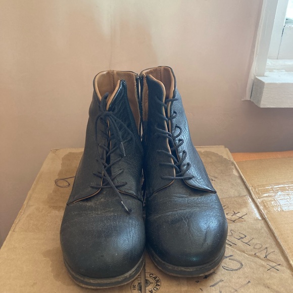 Gidigio Italian designer boots size 36.5 Black - Picture 2 of 9